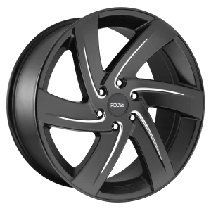 Foose – F167 BODINE – Black – 22″x9.5″ 25mm – Summer Wheels – F167229577+25